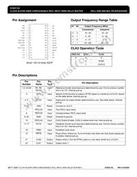 ICS527R-02T Datasheet Page 2