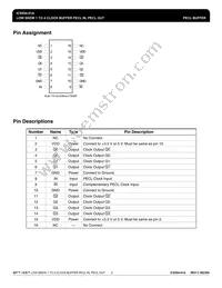ICS554G-01AIT Datasheet Page 2