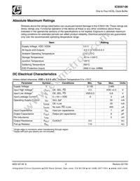 ICS557G-06T Datasheet Page 4