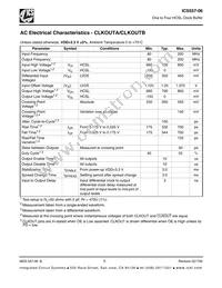 ICS557G-06T Datasheet Page 5