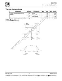 ICS557G-06T Datasheet Page 6