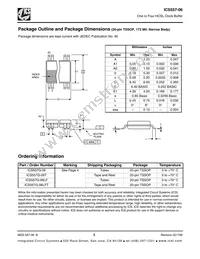 ICS557G-06T Datasheet Page 8