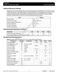 ICS558AG-02LNT Datasheet Page 3