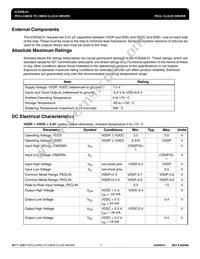 ICS558G-01T Datasheet Page 3