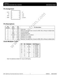ICS570GI-01T Datasheet Page 2