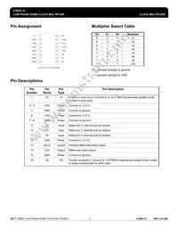 ICS601G-21T Datasheet Page 2