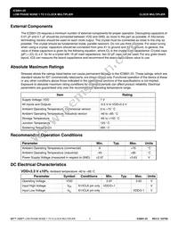 ICS601R-25T Datasheet Page 3