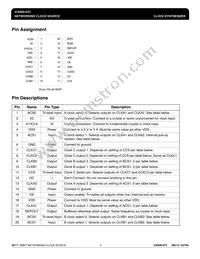 ICS650R-07T Datasheet Page 2