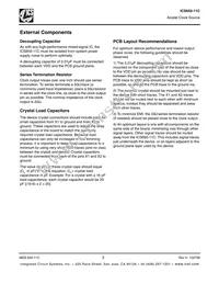 ICS650R-11IT Datasheet Page 3