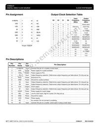 ICS664G-01 Datasheet Page 2
