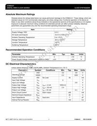 ICS664G-01 Datasheet Page 4