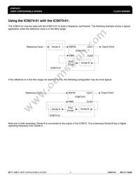 ICS674R-01T Datasheet Page 4
