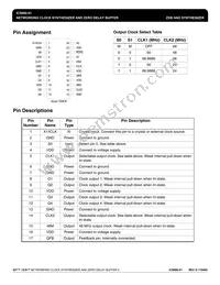 ICS680G-01T Datasheet Page 2