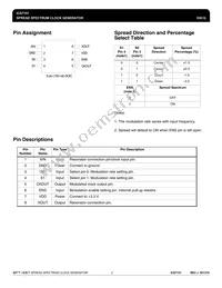 ICS7151MI-40T Datasheet Page 2