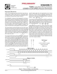 ICS8430BYI-71LFT Datasheet Page 2