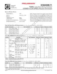 ICS8430BYI-71LFT Datasheet Page 5