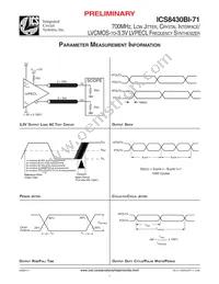 ICS8430BYI-71LFT Datasheet Page 7