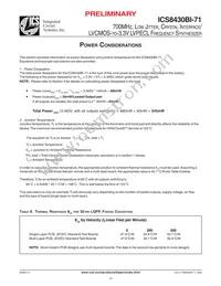 ICS8430BYI-71LFT Datasheet Page 12