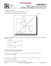 ICS8430BYI-71LFT Datasheet Page 13