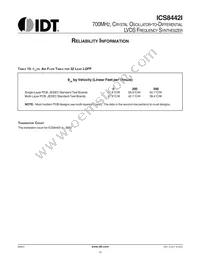 ICS8442AYILFT Datasheet Page 12