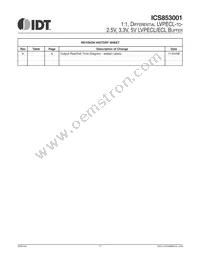 ICS853001AMLFT Datasheet Page 17