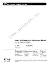 ICS85354AKLFT Datasheet Page 19