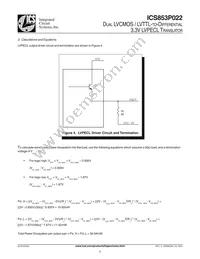 ICS853P022AMLFT Datasheet Page 8