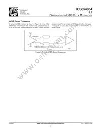 ICS854054AGLFT Datasheet Page 9