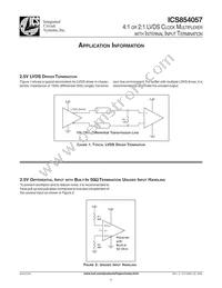 ICS854057AGLFT Datasheet Page 8