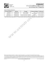 ICS854057AGLFT Datasheet Page 13