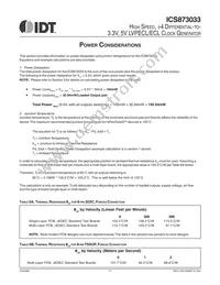 ICS873033AMLFT Datasheet Page 11