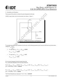 ICS873033AMLFT Datasheet Page 12