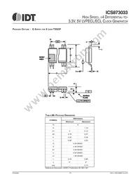 ICS873033AMLFT Datasheet Page 15