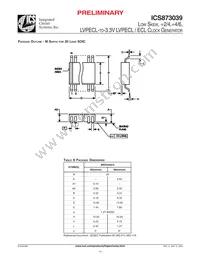 ICS873039AM Datasheet Page 14