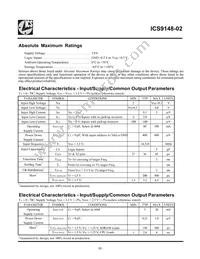 ICS9148F-02 Datasheet Page 11