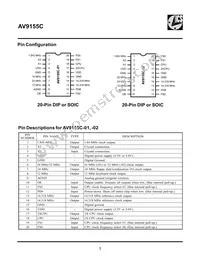 ICS9155C-01CW20T Datasheet Page 2