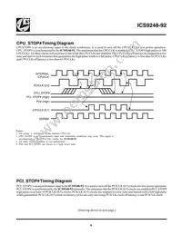 ICS9248AG-92LFT Datasheet Page 8