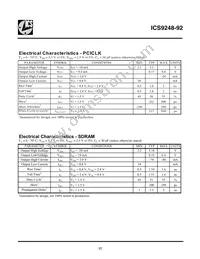 ICS9248AG-92LFT Datasheet Page 12