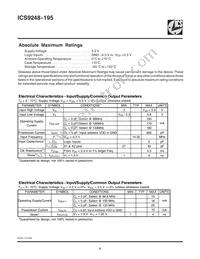 ICS9248BF-195 Datasheet Page 6