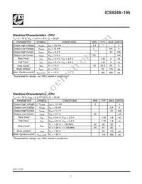 ICS9248BF-195 Datasheet Page 7