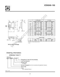 ICS9248BF-195 Datasheet Page 15