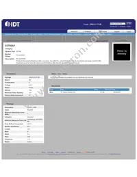 ICS93786AF Datasheet Cover