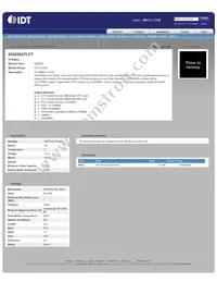 ICS952620CFLFT Datasheet Cover