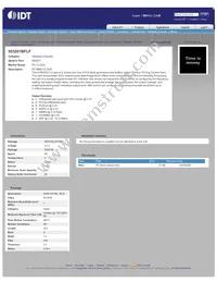 ICS953201BFLF Datasheet Cover