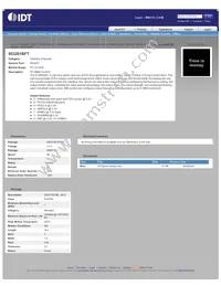 ICS953201BFT Datasheet Cover