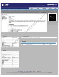 ICS953401CFLF Datasheet Cover