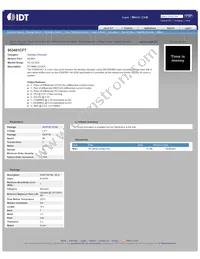 ICS953401CFT Datasheet Cover