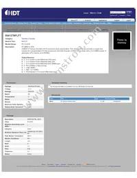 ICS954127BFLFT Datasheet Cover