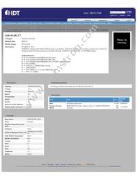 ICS954141AFLFT Datasheet Cover