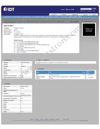 ICS954141AGT Datasheet Cover